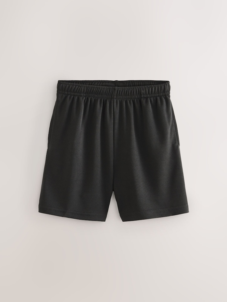 Black 3 Pack Sports Shorts (3-16yrs) - Image 1 of 3 Black 3 Pack Sports Shorts (3-16yrs) - Image 1 of 3
