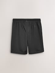 Black 3 Pack Sports Shorts (3-16yrs) - Image 2 of 3