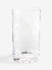 Set of 4 Evie Cut Crystal Tumbler Glasses - Imagen 3 de 3