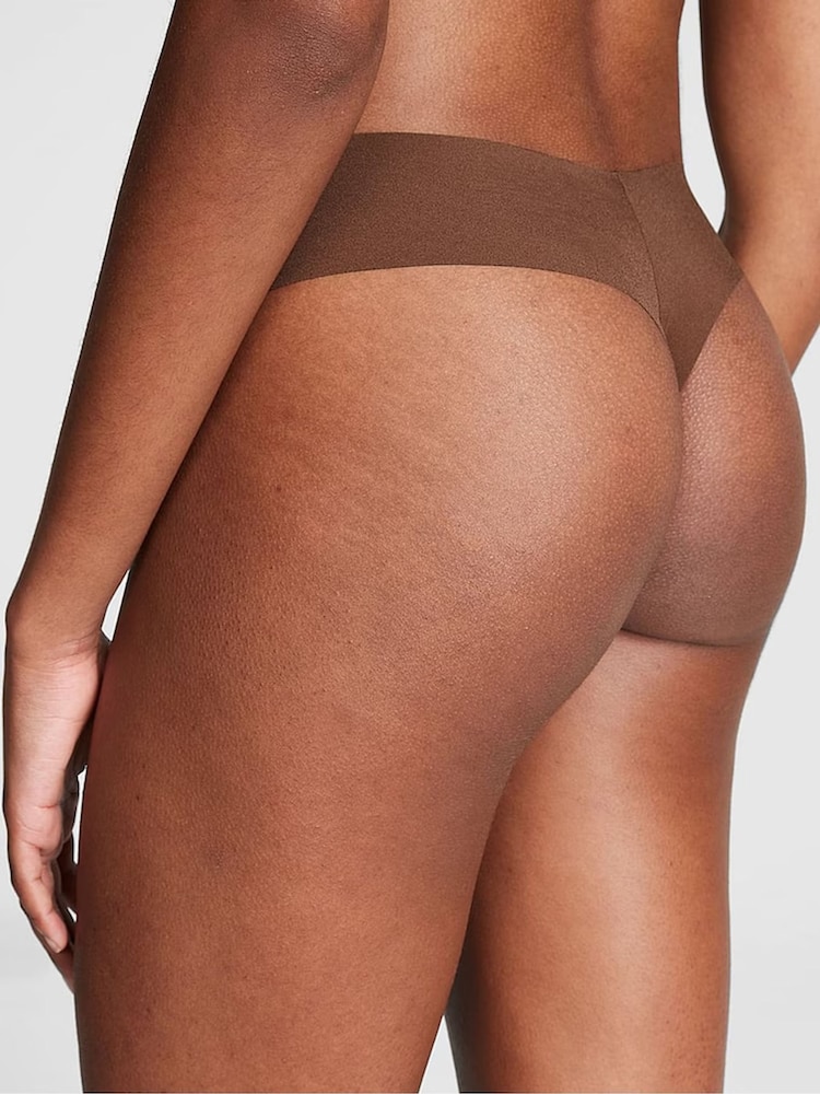 Victoria's Secret Nude/Tiger/Brown/Black Thong Knickers 5 Pack Knickers - Image 3 of 3