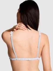Victoria's Secret Pink Adrift Blue Valerie Lace Bralette - Image 2 of 2
