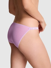 Victoria's Secret Pink Light Lilac Purple Bikini Valerie Lace Knickers - Image 2 of 2