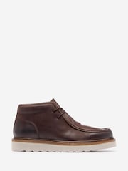 Oliver Sweeney Oiled Calf Leather Moccasin Brown Boots - Image 1 of 5