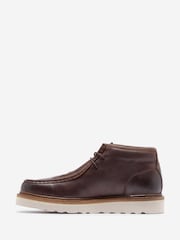 Oliver Sweeney Oiled Calf Leather Moccasin Brown Boots - Image 2 of 5