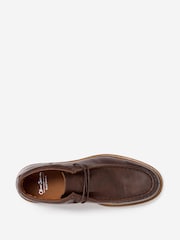Oliver Sweeney Oiled Calf Leather Moccasin Brown Boots - Image 4 of 5