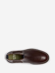 Oliver Sweeney Oiled Calf Leather Chelsea Brown Boots - Image 4 of 5
