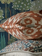 Esselle Home Orange Botanic Vines Slate Cushion - Image 2 of 4