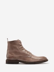 Oliver Sweeney Dip Dyed Calf Leather Derby Brown Boots - Image 1 of 4