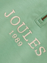 Joules Kids' Green Quater Zip Sweatshirt and Shorts Set - Image 6 of 9