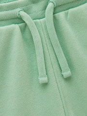 Joules Kids' Green Quater Zip Sweatshirt and Shorts Set - Image 9 of 9