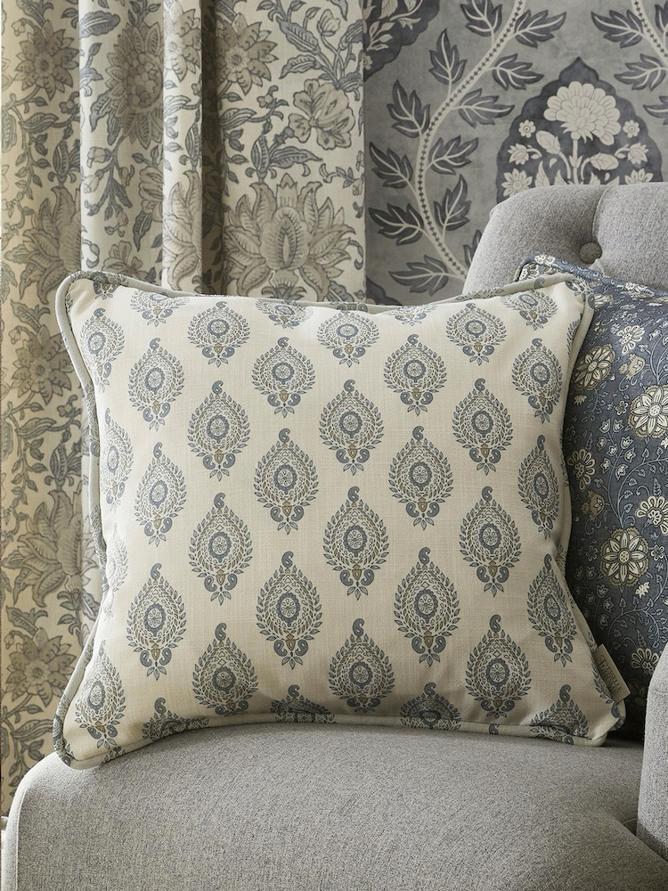 Esselle Home Cream Naya Motif Cushion - Image 1 of 4