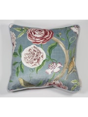 Esselle Pink Chinoiserie Garden Slate Cushion - Image 1 of 5