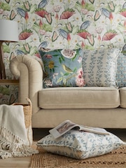 Esselle Pink Chinoiserie Garden Slate Cushion - Image 2 of 5