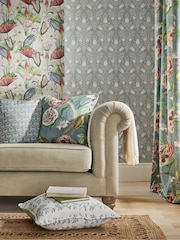 Esselle Pink Chinoiserie Garden Slate Cushion - Image 3 of 5