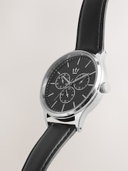 Black Classic Strap Watch - Image 4 of 6