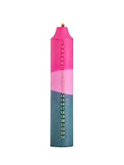 Lords Fragrance House Pink Stripe Scented Advent Candle - Image 1 of 5