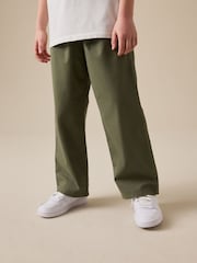 Khaki Green Pleat Chino Trousers (3-16yrs) - Image 4 of 6