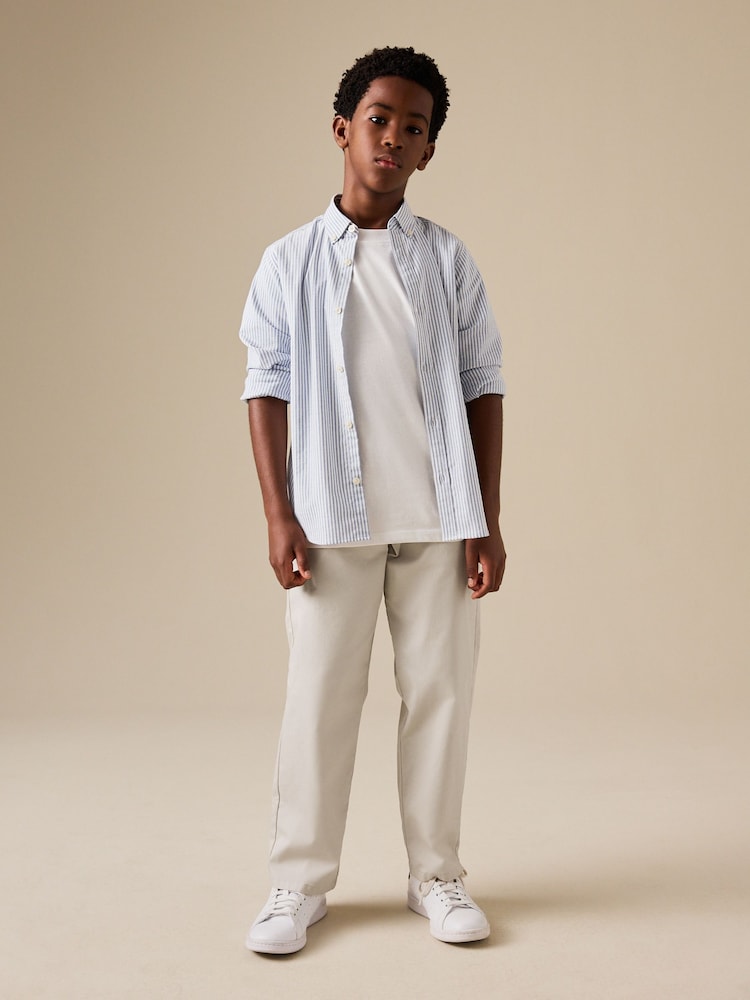 Ecru Lightweight Chinos (3-16yrs) - Image 1 of 8