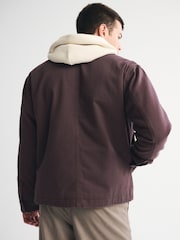 Abercrombie & Fitch Brown Zip Front Jacket - Image 2 of 7