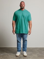BadRhino Big & Tall Blue Core Polo T-Shirt - Image 3 of 4