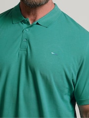 BadRhino Big & Tall Blue Core Polo T-Shirt - Image 4 of 4