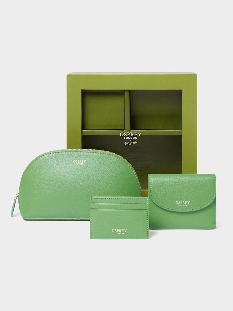 Osprey London The Tilly Grainy Hide Leather Weekend Set - Image 1 of 6