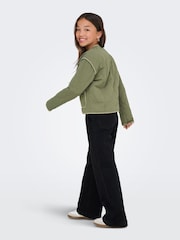ONLY KIDS Green Quilted Jacket - Image 3 of 7