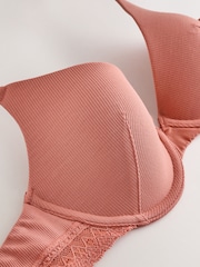 Τερακότα - Σουτιέν Premium με Δαντέλα και Μικρό Μοντάλ από Απόλυτη Άνεση - Εικόνα 6 από 7