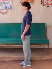 Light Grey Baggy Fit Jeans - Image 4 of 11