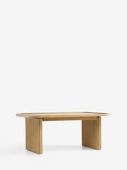 Mid Natural Bourton Solid Mango Wood Coffee Table - Image 5 of 7