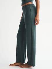 Abercrombie & Fitch Green Pointelle Pyjama Trousers - Image 4 of 6