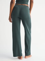 Abercrombie & Fitch Green Pointelle Pyjama Trousers - Image 5 of 6