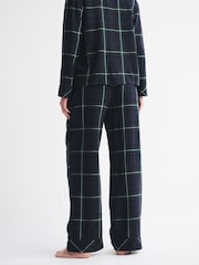 Abercrombie & Fitch Green Flannel Checkered Pyjama Trousers - Image 5 of 7