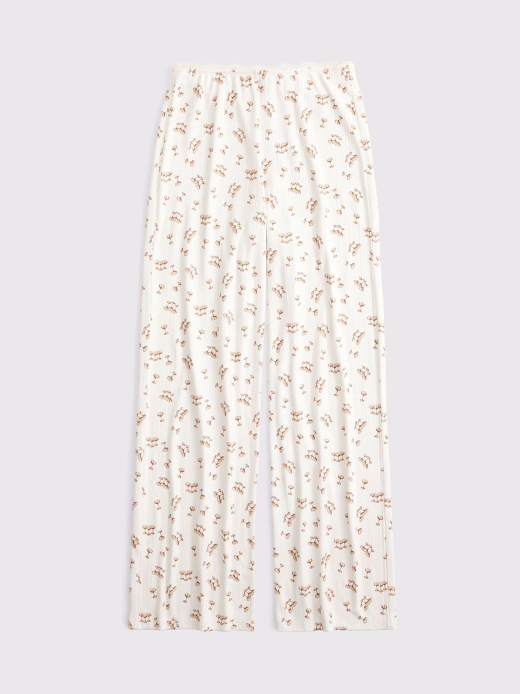 Abercrombie & Fitch Grey Pointelle Pyjama Trousers - Image 7 of 7