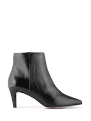 Jones Bootmaker Kamryn Leather Stiletto-Heeled Ankle Boots - Imagem 2 de 5