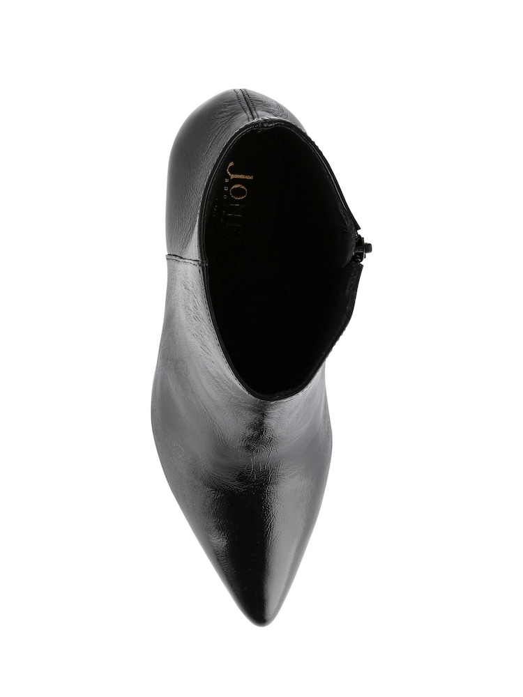 Jones Bootmaker Black Kamryn Leather Stiletto-Heeled Ankle Boots - Image 5 of 5 Jones Bootmaker Black Kamryn Leather Stiletto-Heeled Ankle Boots - Image 5 of 5