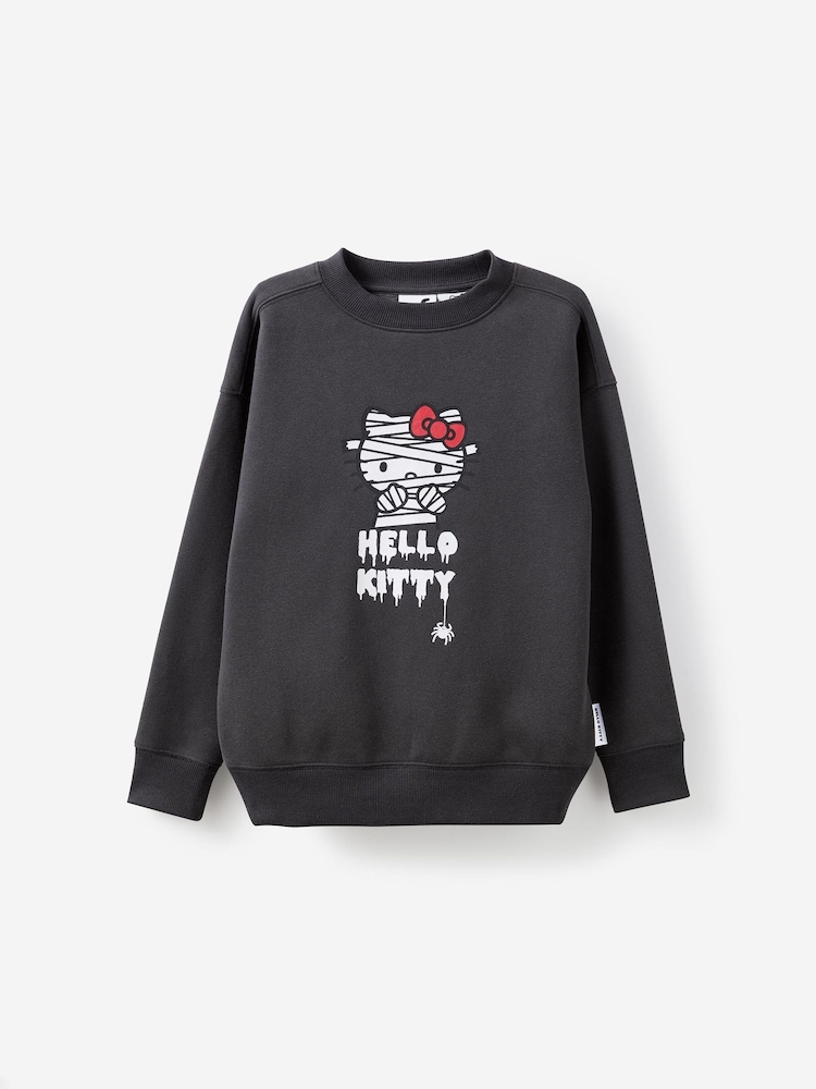 Cotton On Black Sammy Oversized Crew Top - Image 1 of 3