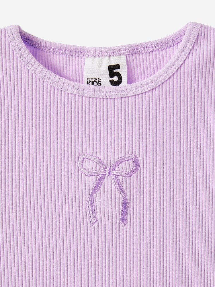 Lila - Cotton On Jade Crew Top - Bild 2 von 2