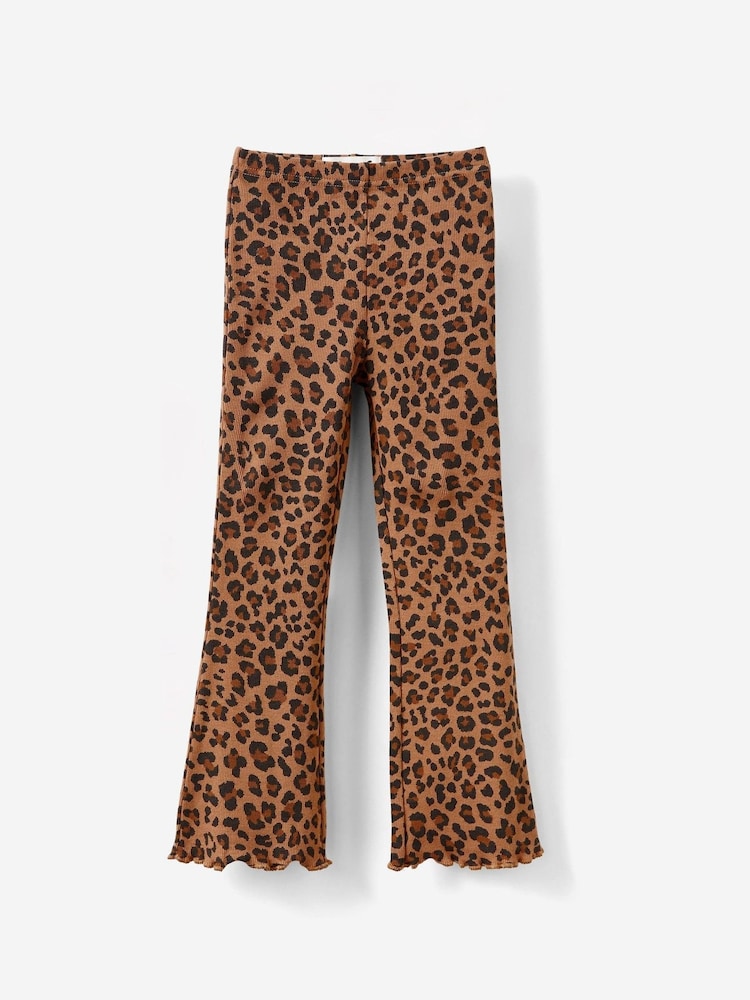 Cotton On Animal Francine Flared Trousers - Image 2 of 5