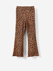 Cotton On Animal Francine Flared Trousers - Image 3 of 5