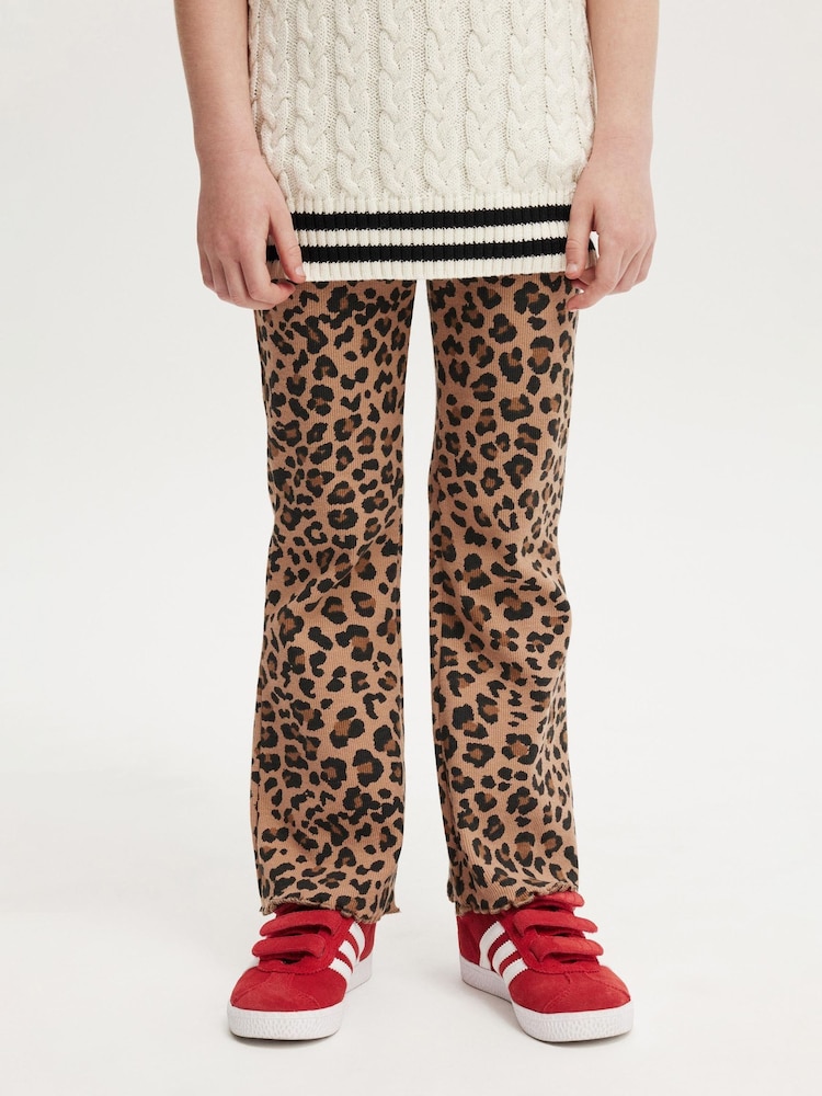 Cotton On Animal Francine Flared Trousers - Image 5 of 5