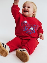 Cotton On Red Riley Joggers - Image 4 of 4