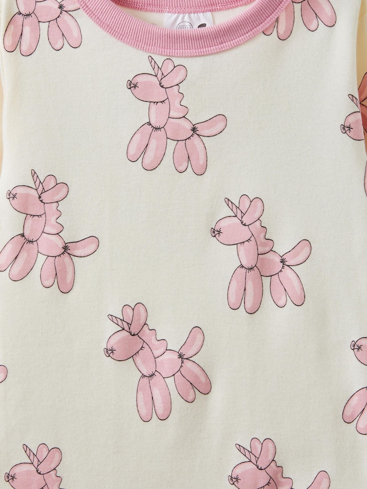 Cotton On White Jesse Long Sleeve Pyjamas - Image 2 of 3