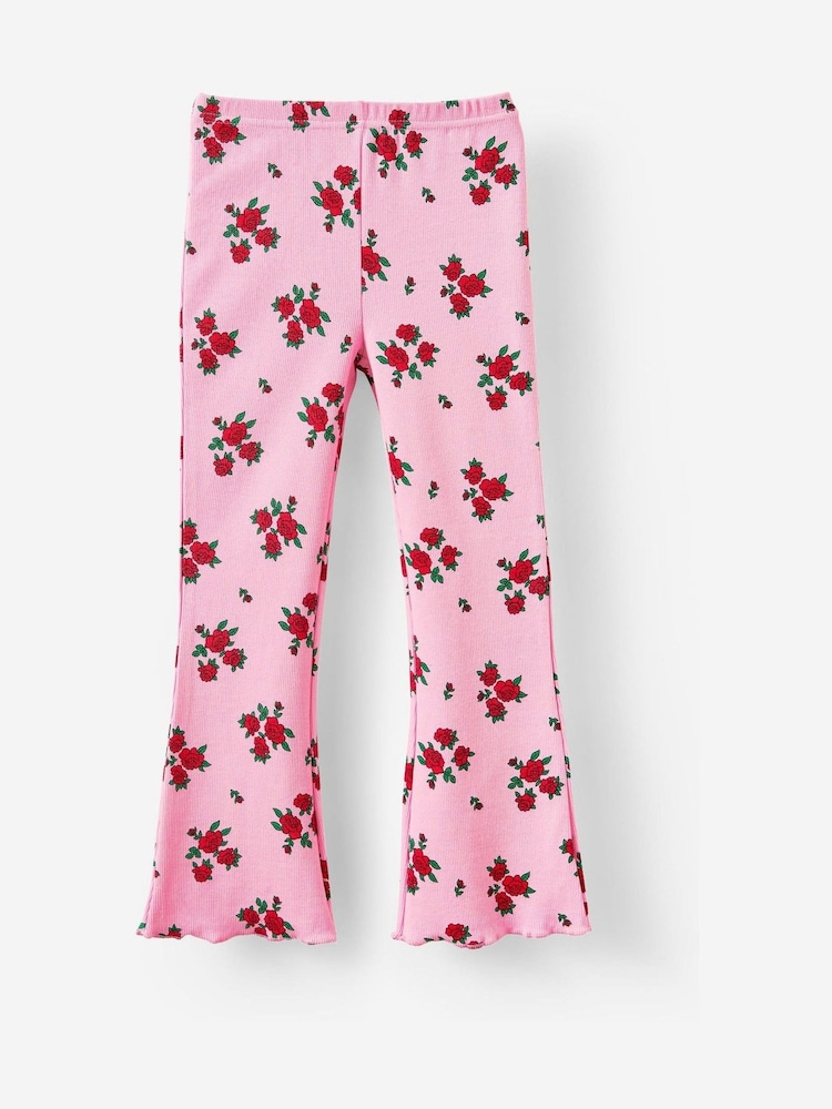 Cotton On Pink Francine Flared Trousers - Image 1 of 2