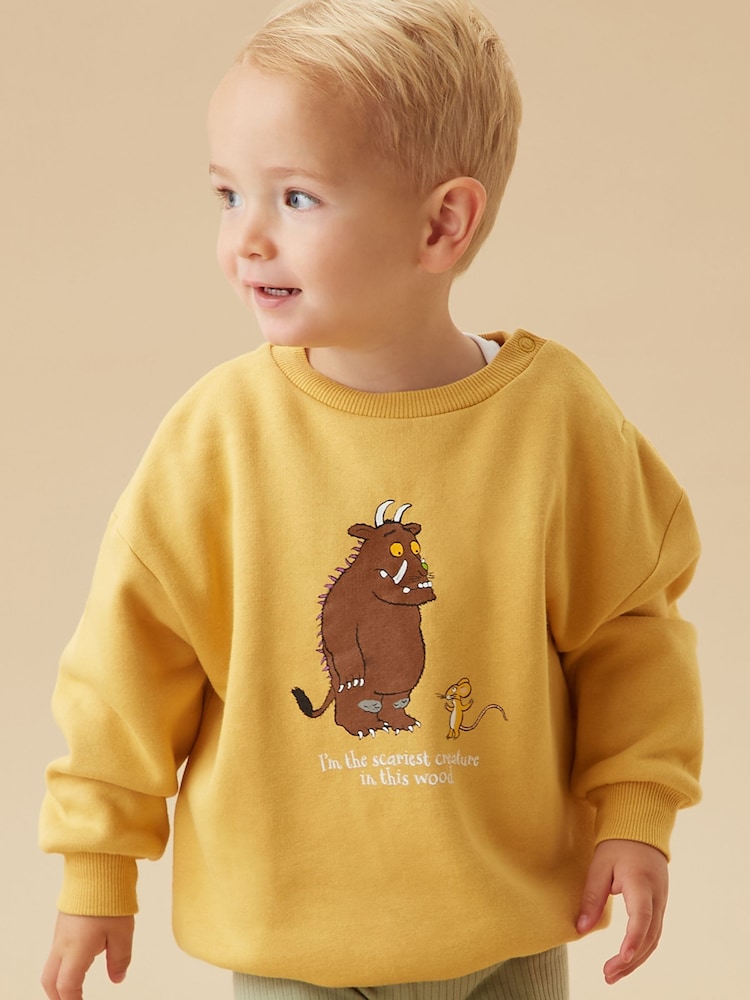 MOR Hearts Print Supersoft Oversized Sweatshirt - Image 1 of 4