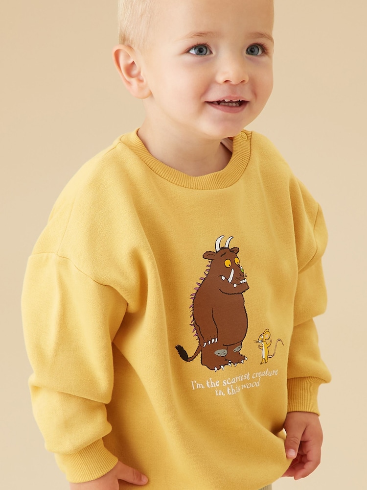 MOR Hearts Print Supersoft Oversized Sweatshirt - Image 2 of 4 MOR Hearts Print Supersoft Oversized Sweatshirt - Image 2 of 4