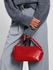 Katie Loxton Red Arden Braided Top Handle Bag - Image 1 of 4