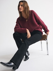 Abercrombie & Fitch Bootcut-jeans med høy midje - Bilde 5 av 8