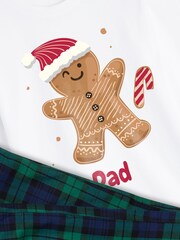 Personalised Men's Gingerbread Family Pyjamas by Stitch Style - Image 4 of 5