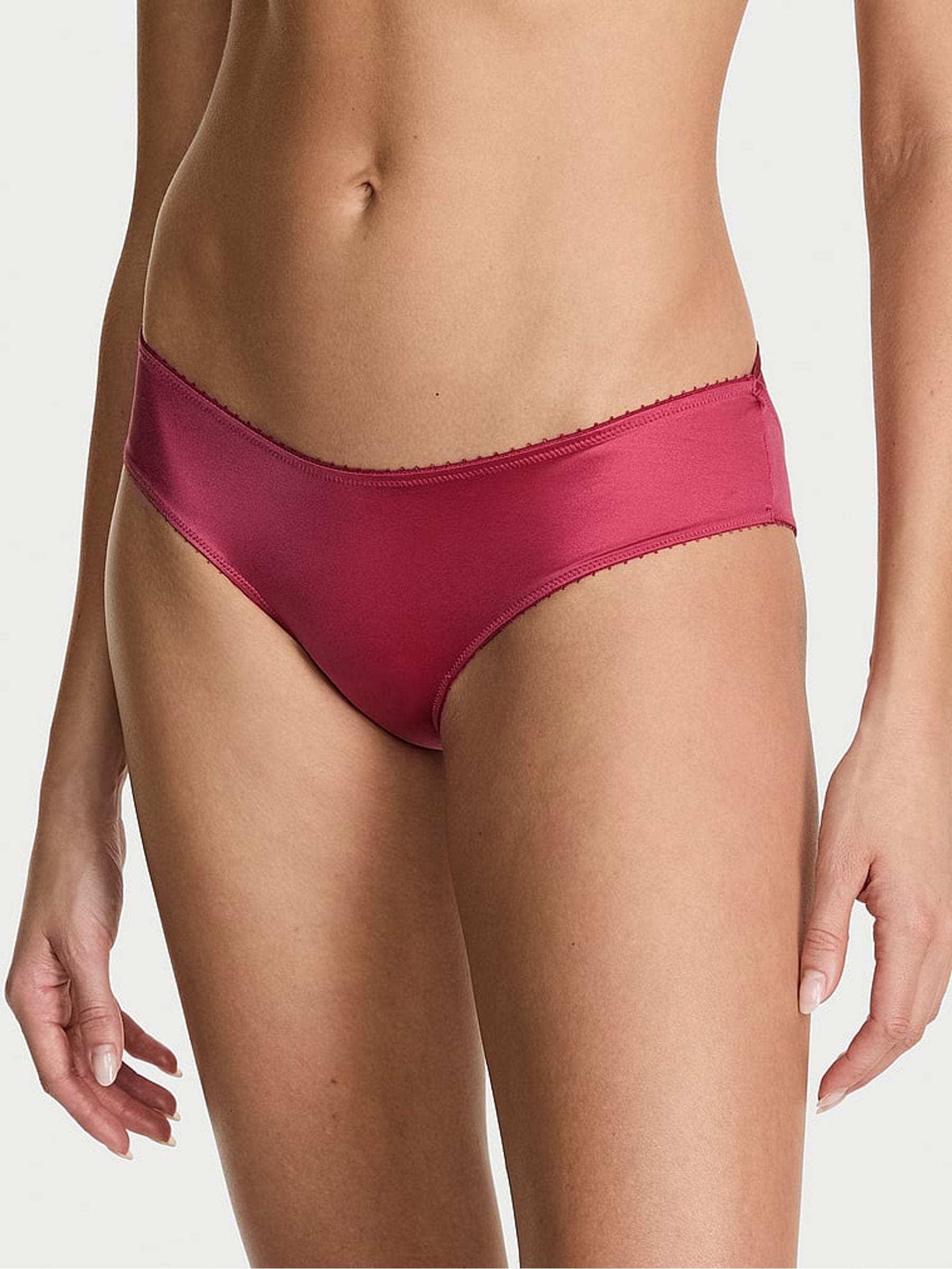 Victoria's Secret Peony Pink Cheeky Strappy Ring Knickers